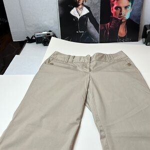 Stretch Khaki Trouser Pants | Slim Career Petite Fit · Ann Taylor Loft Petites